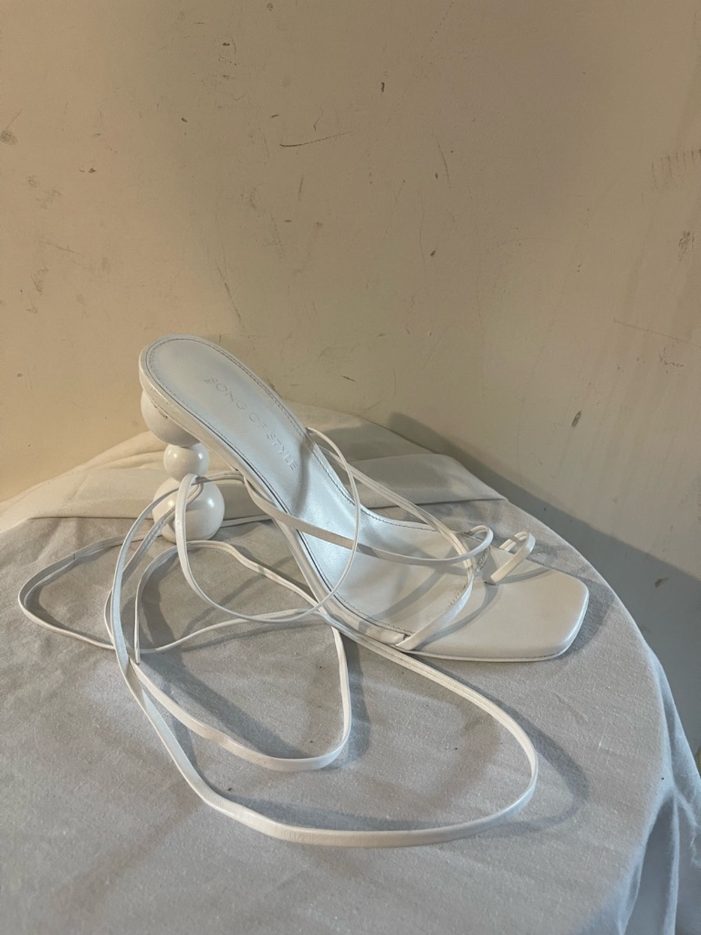 Song of Style Strappy Lace-Up Women’s Heeled Sandals